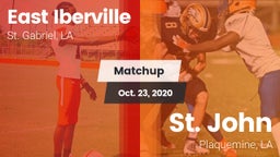 Matchup: East Iberville vs. St. John  2020