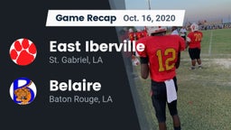 Recap: East Iberville   vs. Belaire  2020