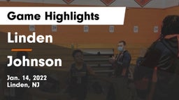 Linden  vs Johnson  Game Highlights - Jan. 14, 2022