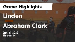 Linden  vs Abraham Clark  Game Highlights - Jan. 6, 2022