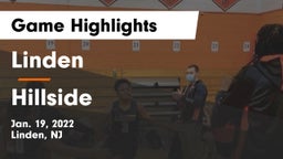 Linden  vs Hillside  Game Highlights - Jan. 19, 2022