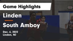 Linden  vs South Amboy  Game Highlights - Dec. 6, 2022