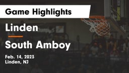 Linden  vs South Amboy Game Highlights - Feb. 14, 2023