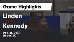 Linden  vs Kennedy  Game Highlights - Dec. 26, 2023