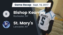 Recap: Bishop Kearney  vs. St. Mary's  2017
