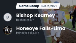 Recap: Bishop Kearney  vs. Honeoye Falls-Lima  2021