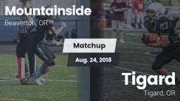 Matchup: Mountainside High Sc vs. Tigard  2018