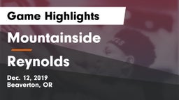 Mountainside  vs Reynolds  Game Highlights - Dec. 12, 2019