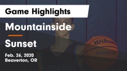 Mountainside  vs Sunset  Game Highlights - Feb. 26, 2020