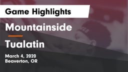 Mountainside  vs Tualatin  Game Highlights - March 4, 2020