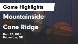 Mountainside  vs Cane Ridge  Game Highlights - Dec. 22, 2021