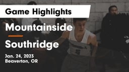 Mountainside  vs Southridge  Game Highlights - Jan. 24, 2023