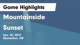 Mountainside  vs Sunset  Game Highlights - Jan. 25, 2019