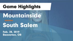 Mountainside  vs South Salem  Game Highlights - Feb. 28, 2019