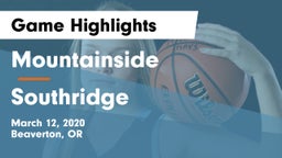 Mountainside  vs Southridge  Game Highlights - March 12, 2020