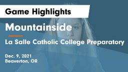 Mountainside  vs La Salle Catholic College Preparatory Game Highlights - Dec. 9, 2021