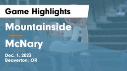 Mountainside  vs McNary  Game Highlights - Dec. 1, 2023