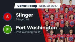 Recap: Slinger  vs. Port Washington  2017