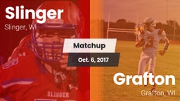 Matchup: Slinger  vs. Grafton  2017