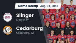 Recap: Slinger  vs. Cedarburg  2018