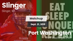 Matchup: Slinger  vs. Port Washington  2018