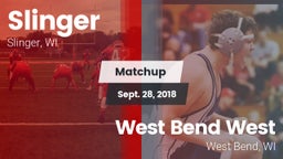 Matchup: Slinger  vs. West Bend West  2018