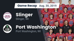 Recap: Slinger  vs. Port Washington  2019