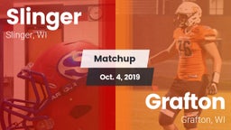 Matchup: Slinger  vs. Grafton  2019