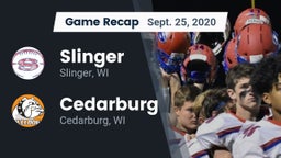 Recap: Slinger  vs. Cedarburg  2020