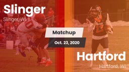 Matchup: Slinger  vs. Hartford  2020