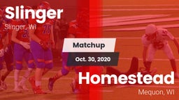 Matchup: Slinger  vs. Homestead  2020