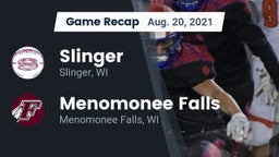 Recap: Slinger  vs. Menomonee Falls  2021
