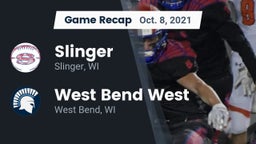 Recap: Slinger  vs. West Bend West  2021