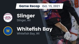 Recap: Slinger  vs. Whitefish Bay  2021