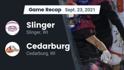 Recap: Slinger  vs. Cedarburg  2021
