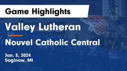 Valley Lutheran  vs Nouvel Catholic Central  Game Highlights - Jan. 5, 2024