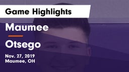 Maumee  vs Otsego  Game Highlights - Nov. 27, 2019