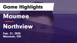 Maumee  vs Northview  Game Highlights - Feb. 21, 2020