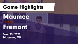 Maumee  vs Fremont  Game Highlights - Jan. 23, 2021