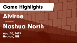 Alvirne  vs Nashua North  Game Highlights - Aug. 30, 2023