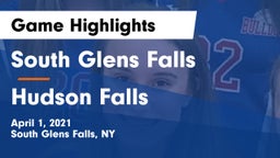 South Glens Falls  vs Hudson Falls  Game Highlights - April 1, 2021