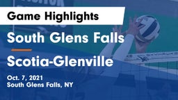 South Glens Falls  vs Scotia-Glenville  Game Highlights - Oct. 7, 2021