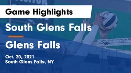 South Glens Falls  vs Glens Falls  Game Highlights - Oct. 20, 2021