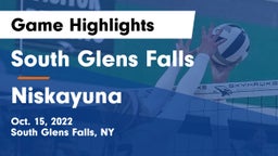 South Glens Falls  vs Niskayuna  Game Highlights - Oct. 15, 2022