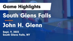 South Glens Falls  vs John H. Glenn  Game Highlights - Sept. 9, 2023