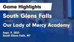 South Glens Falls  vs Our Lady of Mercy Academy Game Highlights - Sept. 9, 2023