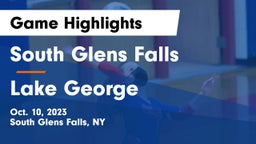 South Glens Falls  vs Lake George  Game Highlights - Oct. 10, 2023