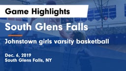 South Glens Falls  vs Johnstown girls varsity basketball Game Highlights - Dec. 6, 2019
