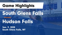 South Glens Falls  vs Hudson Falls  Game Highlights - Jan. 9, 2020