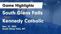 South Glens Falls  vs Kennedy Catholic  Game Highlights - Dec. 27, 2023